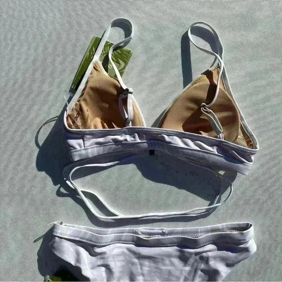 NWT Sporti x Stef Corgel High Waisted Bikini Bottom + Triangle Bikini To… - Picture 8 of 9